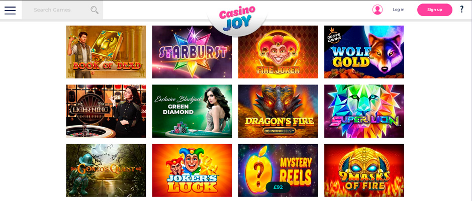 Casino Joy promotions