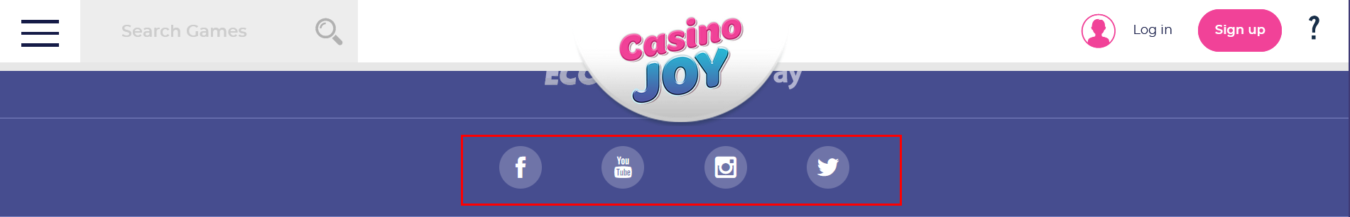Casino Joy mobile