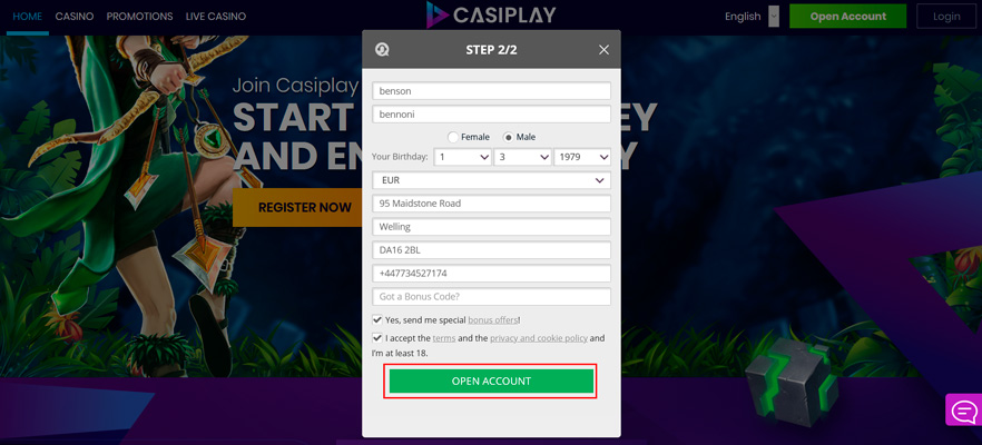 Casiplay Casino