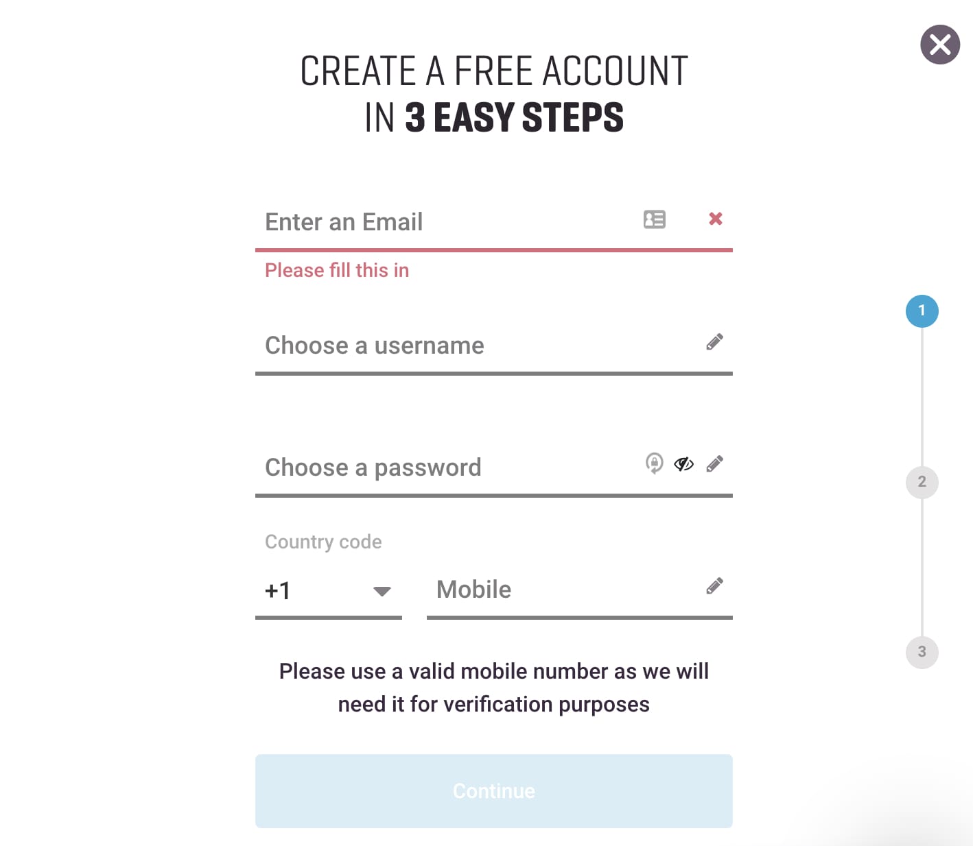 How to Register guts casino