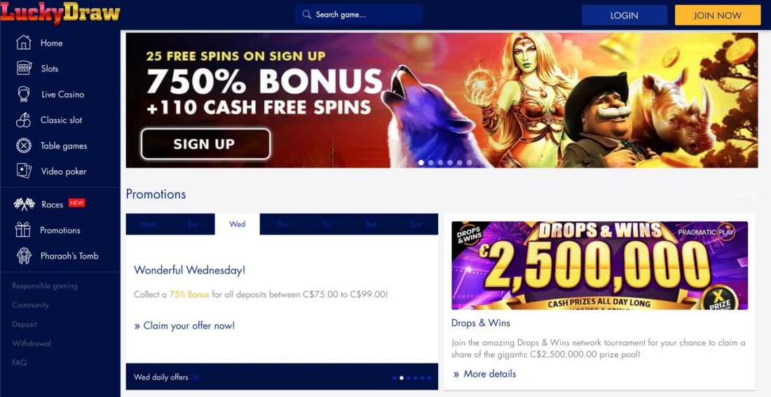 Lucky Draw promotions