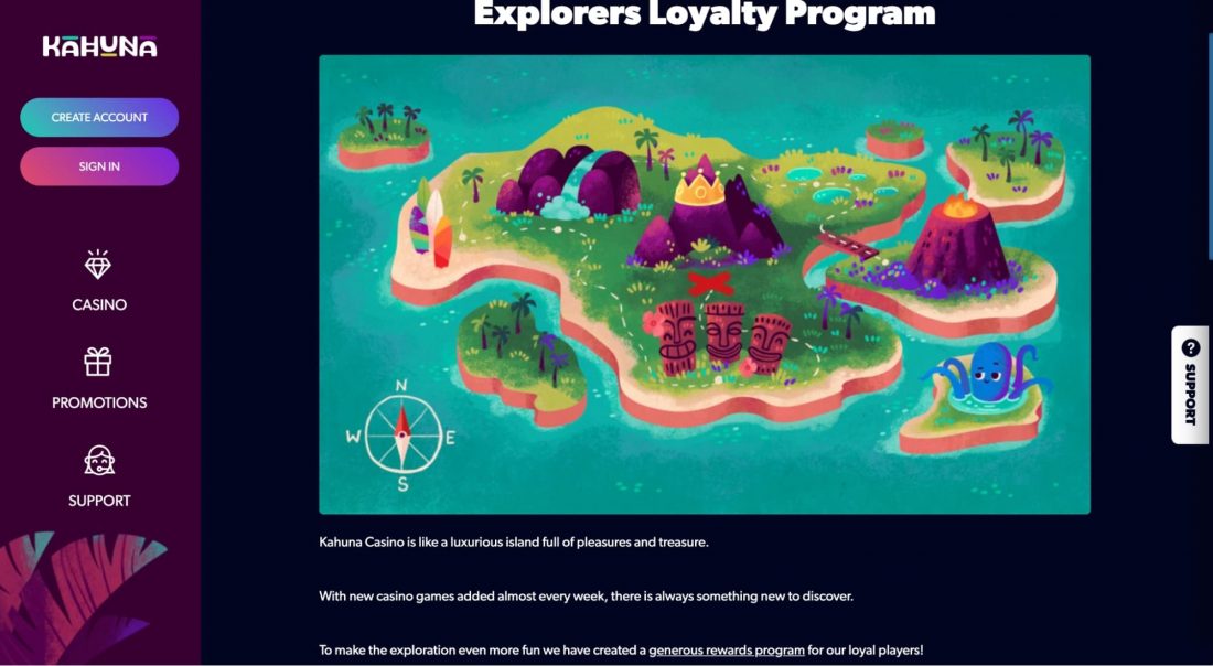 kahuna-casino-loyalty-program