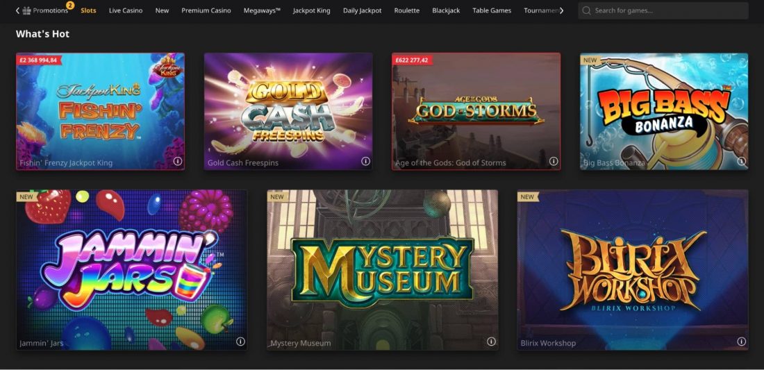 Betfair Casino mobile