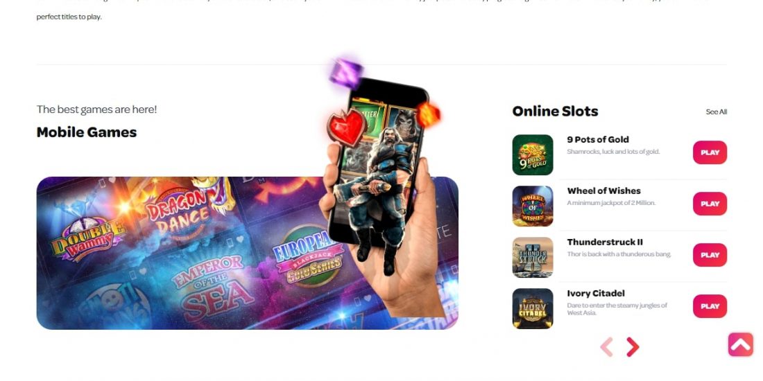 Spin Casino mobile