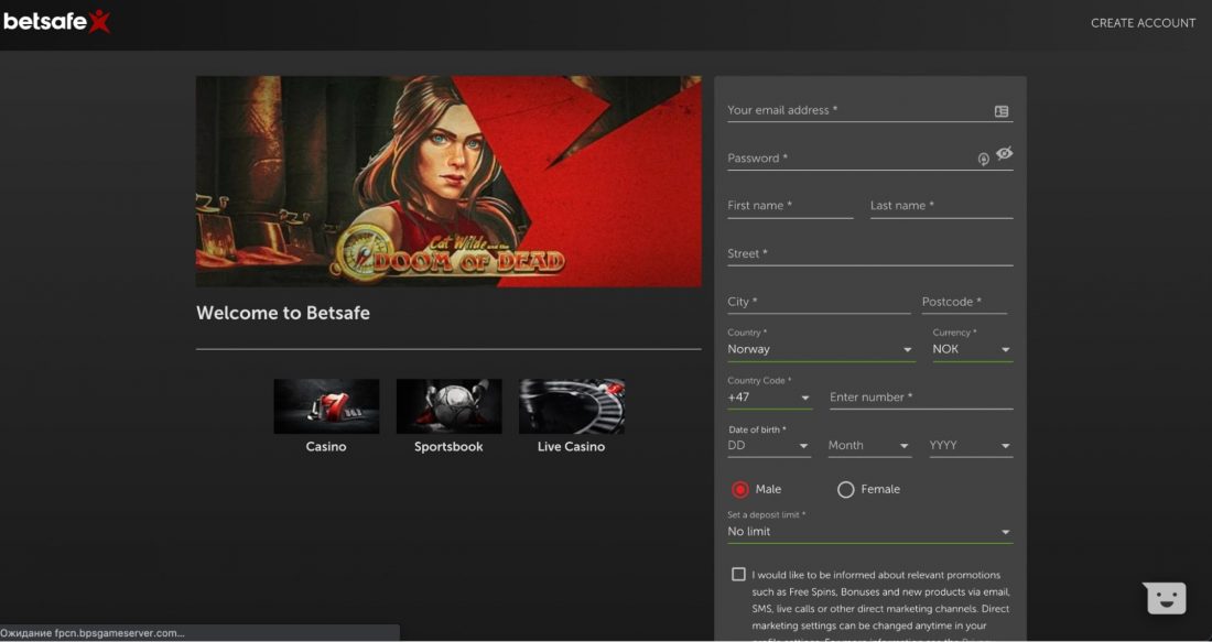 Betsafe mobile