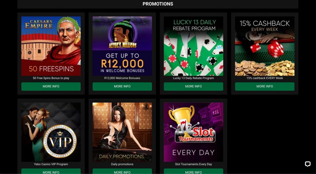 Yebo-Casino-promotions