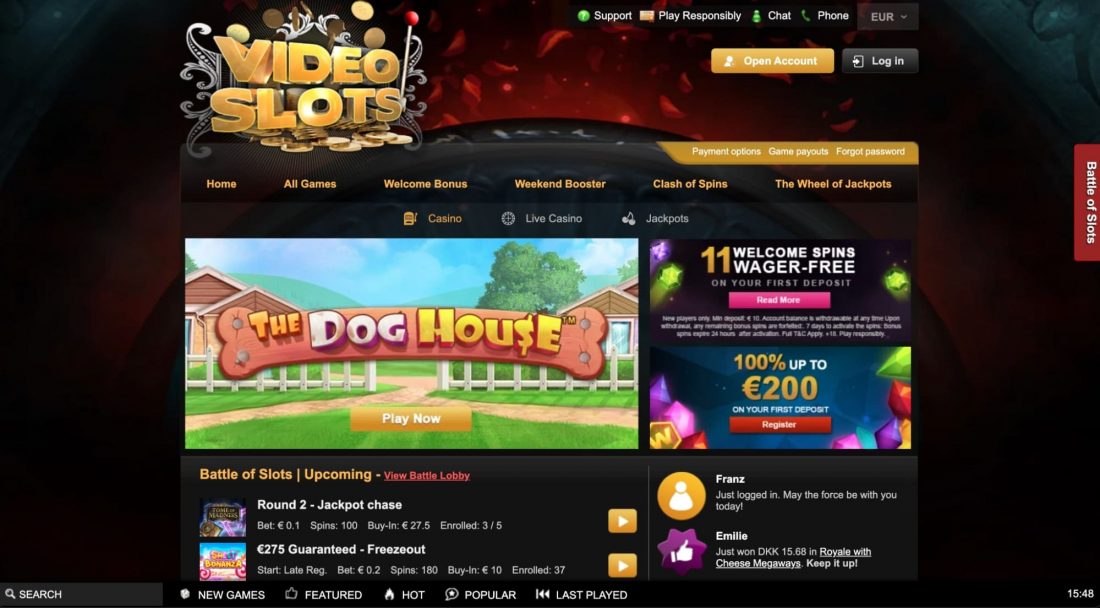 Videoslots-Casino