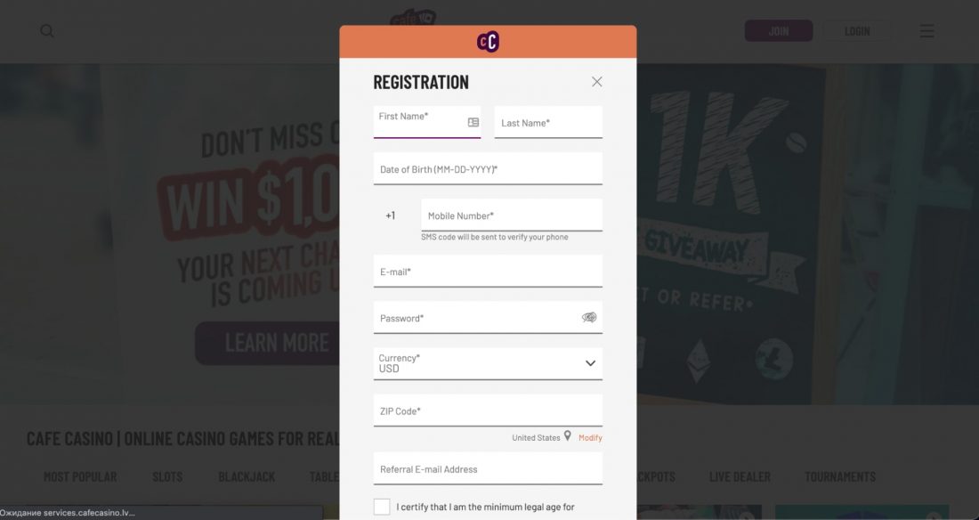 cafe-casino-registration