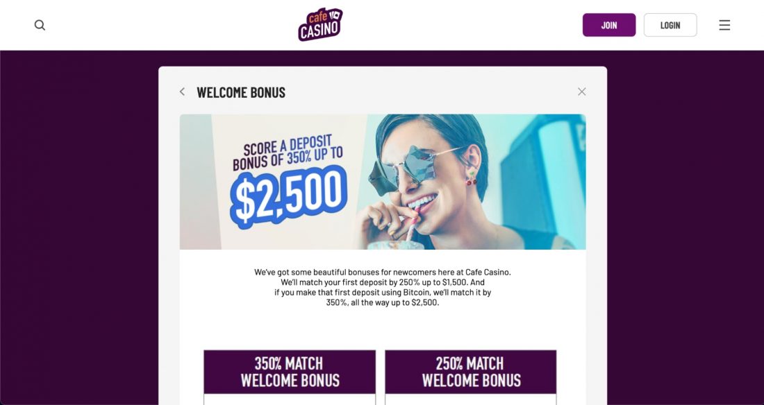 cafe-casino-welcome-bonus