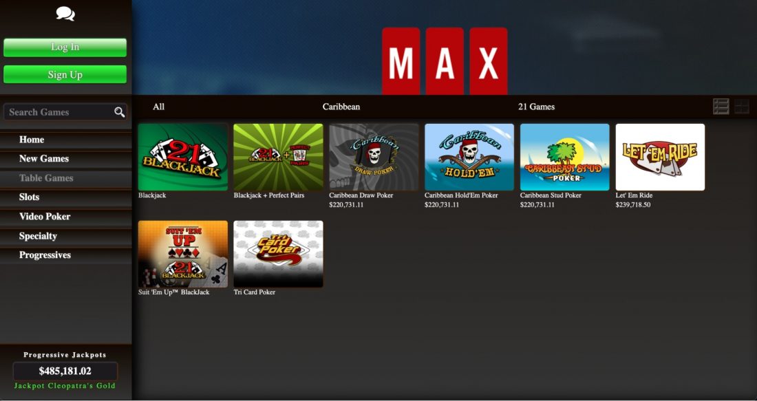 casinomax-table-games