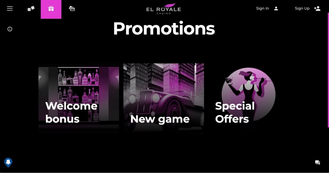 El Royale promotions