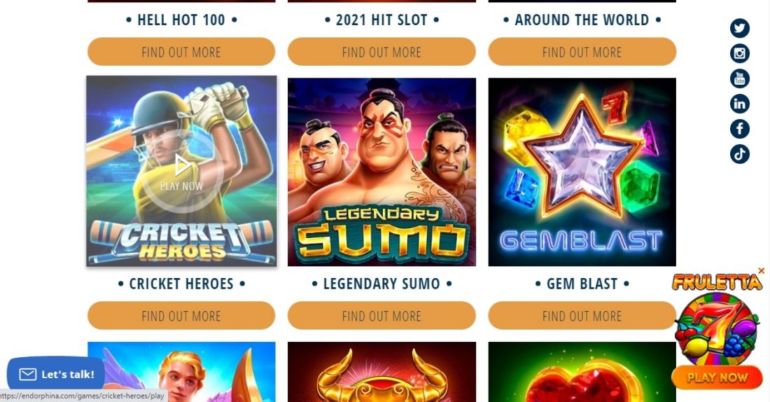 Endorphina slots