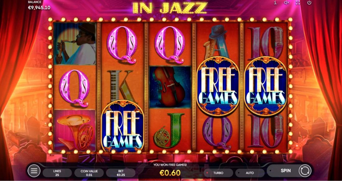 in jazz slot