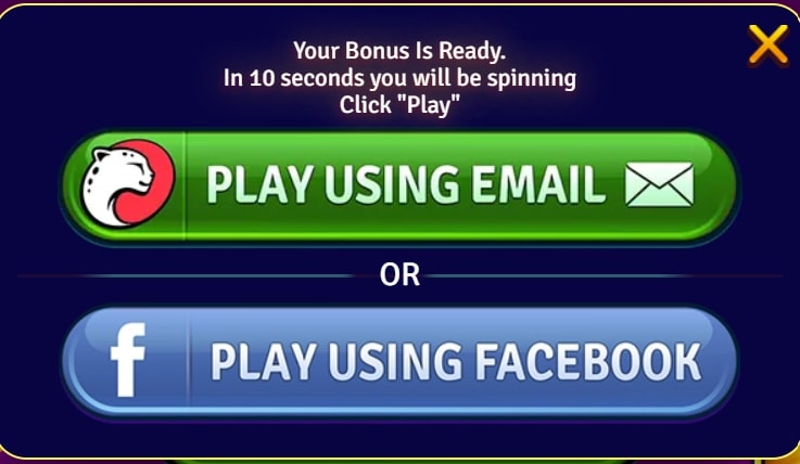 House of fun login process
