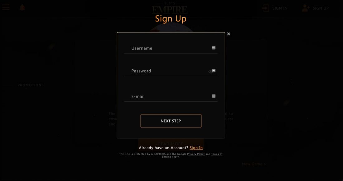 Slots Empire mobile