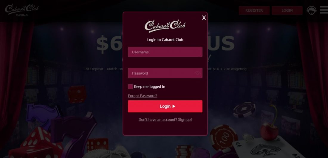 Cabaret Club mobile
