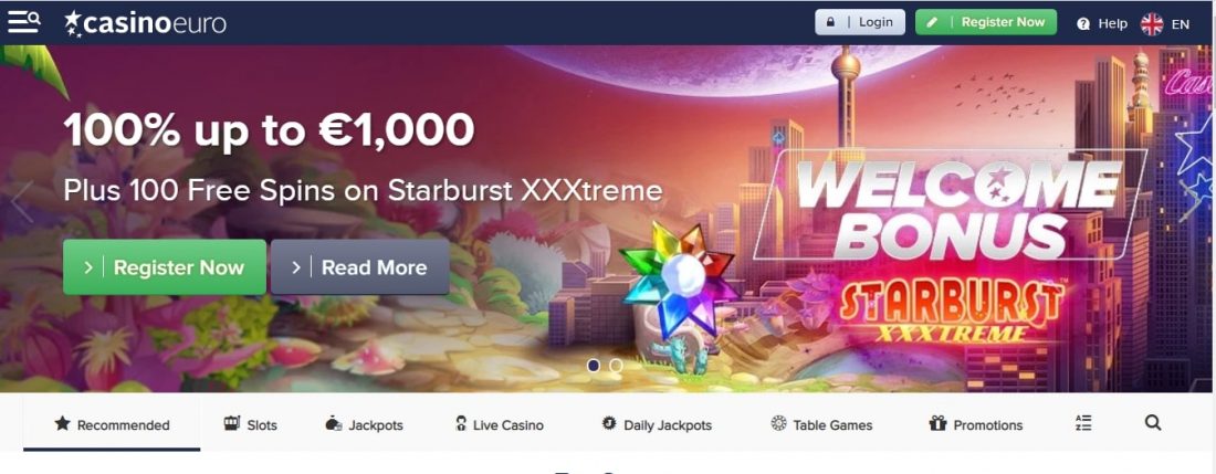 CasinoEuro Welcome Bonus