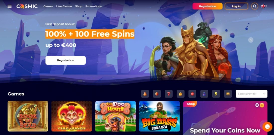 CosmicSlot Casino