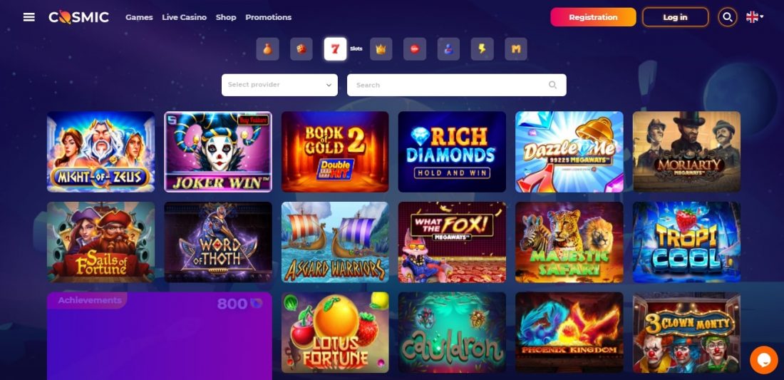 CosmicSlot Casino Slots
