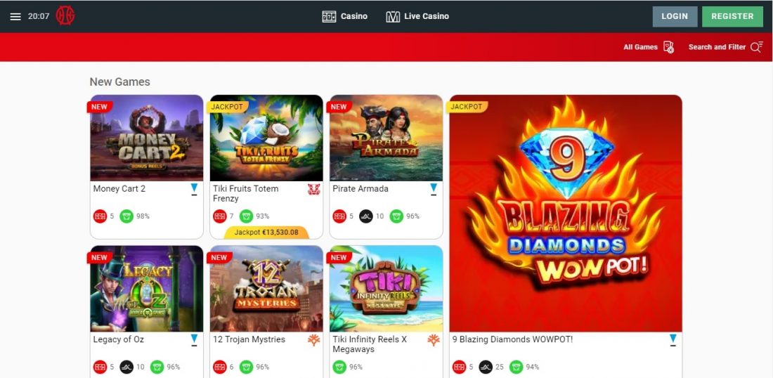 enting Casino New Games