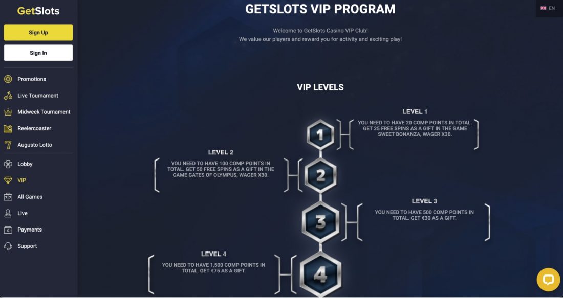 GetSlots mobile