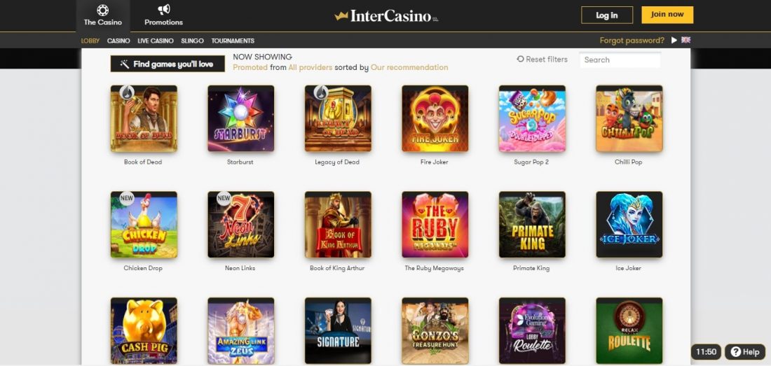 InterCasino Games