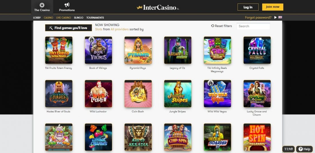 InterCasino Slots