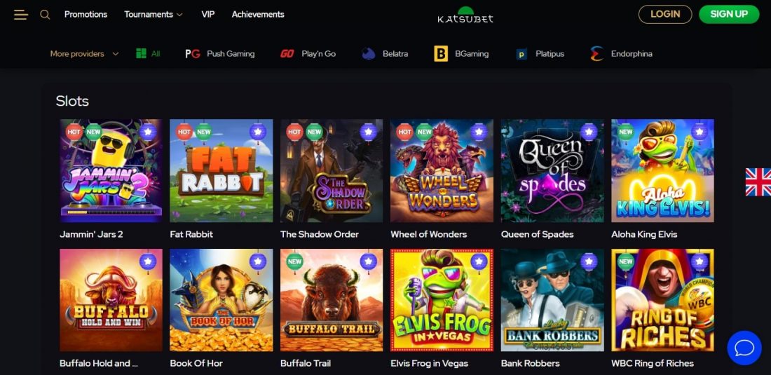 Katsubet Casino slots