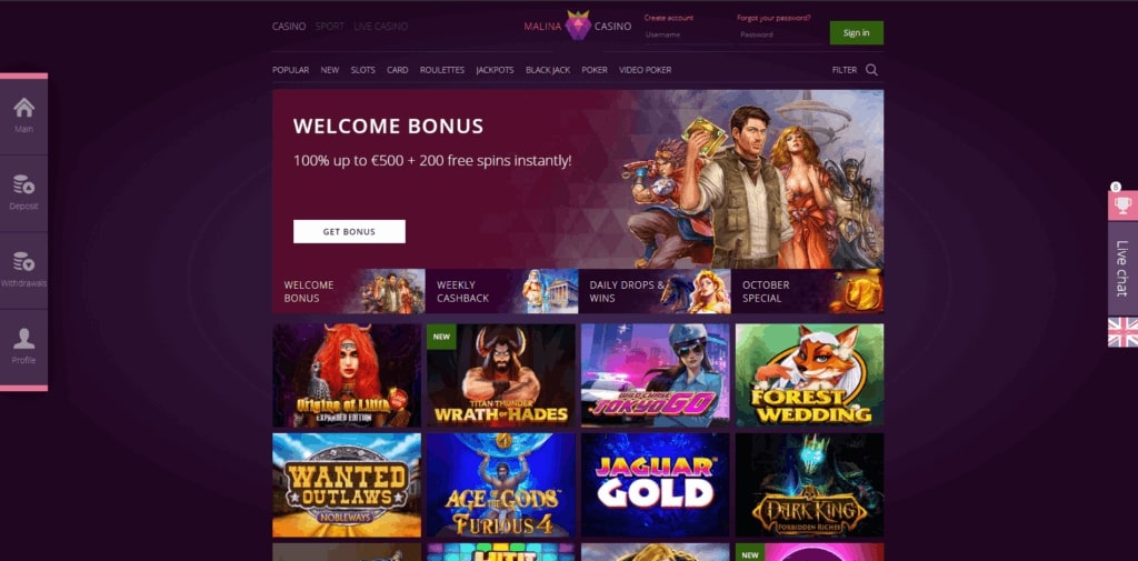 Malina Casino