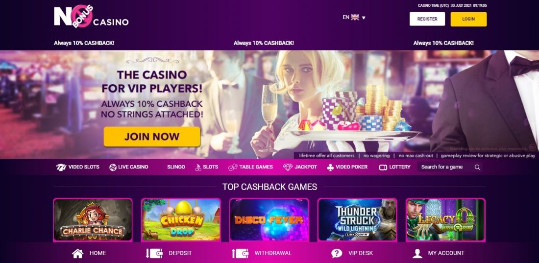 No Bonus Casino