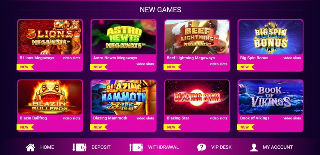 No Bonus Casino New Games