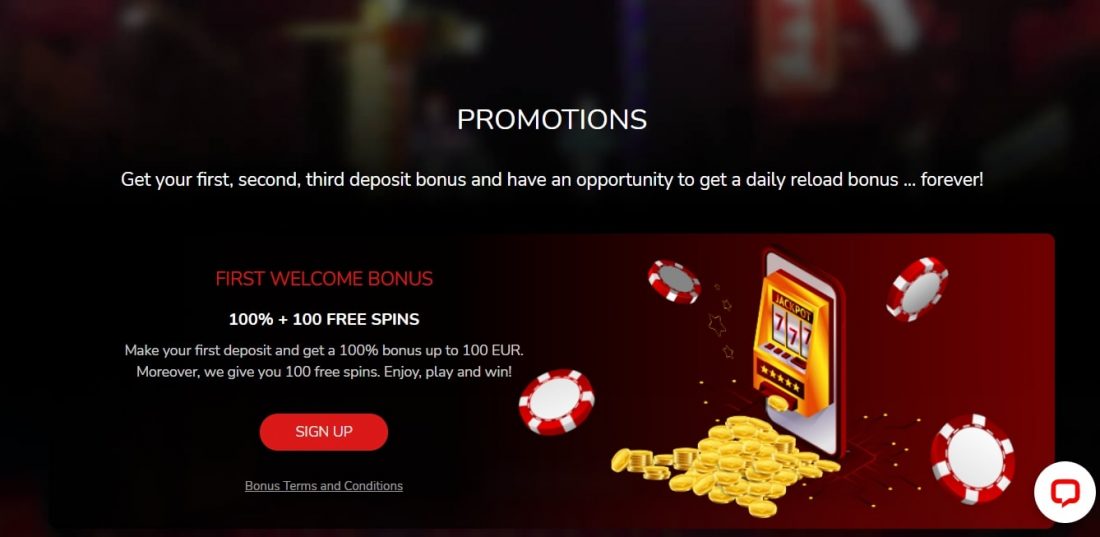 Oshi Casino Free Spins