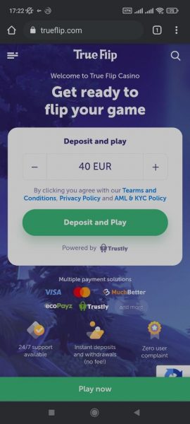 True Flip Mobile App