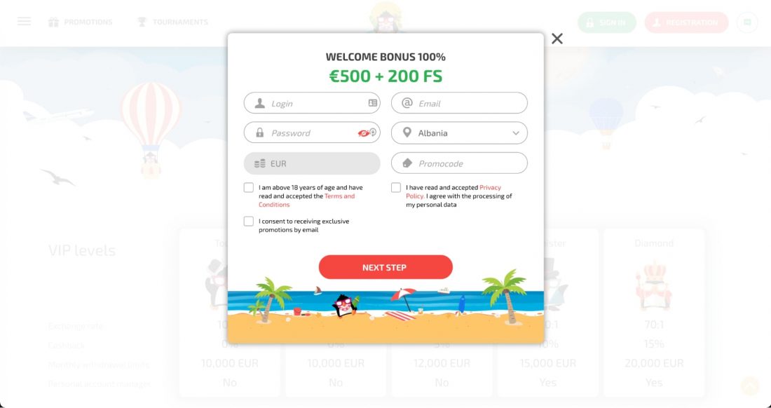 BoaBoa Welcome Bonus