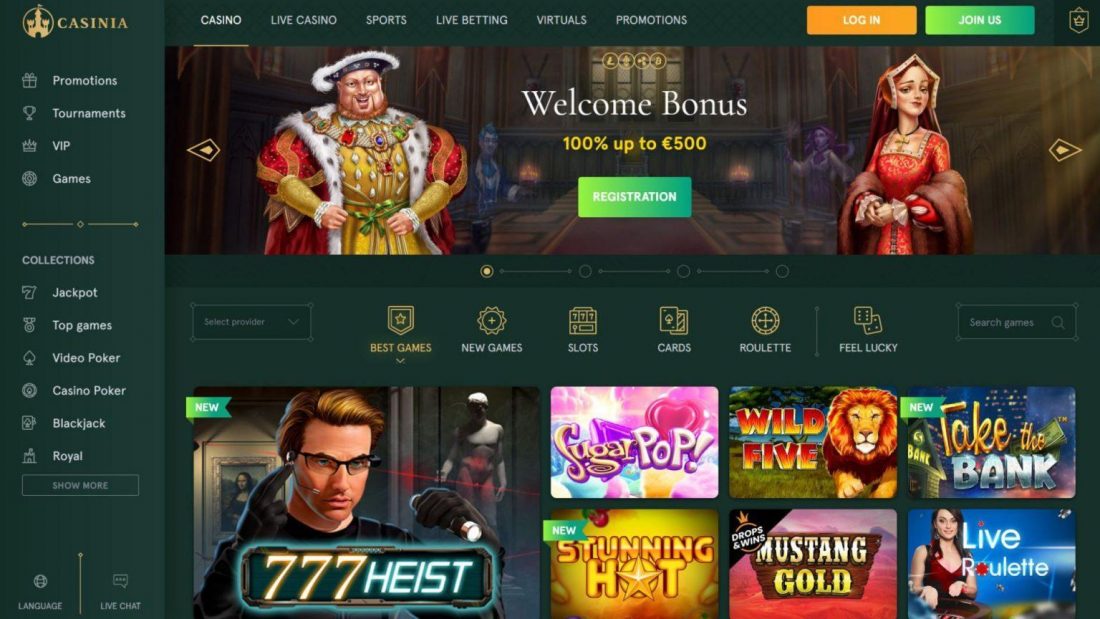 Casinia Casino