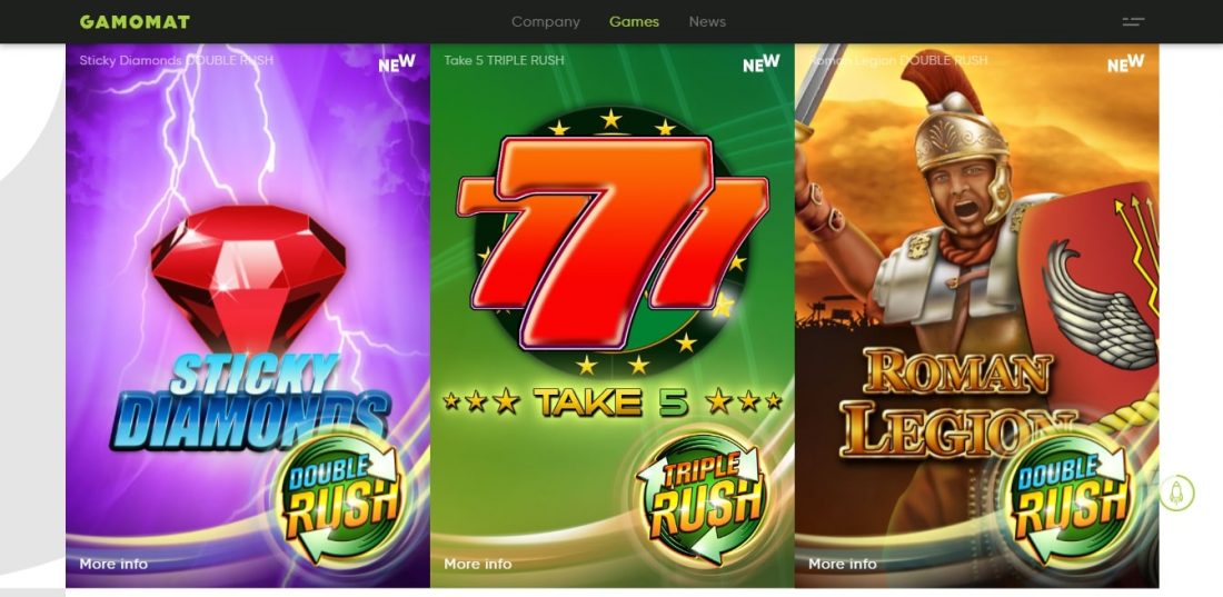 Gamomat Video Slots