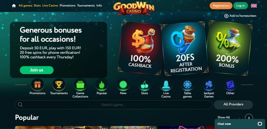 Goodwin casino