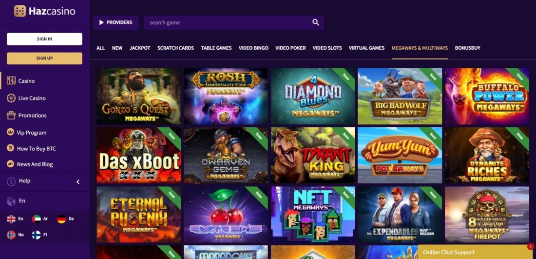 Haz Casino Slots