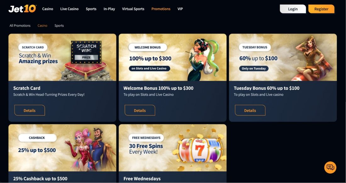 Jet10 promotions