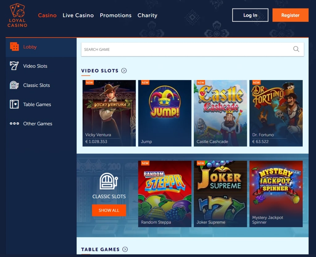 Loyal Casino Games