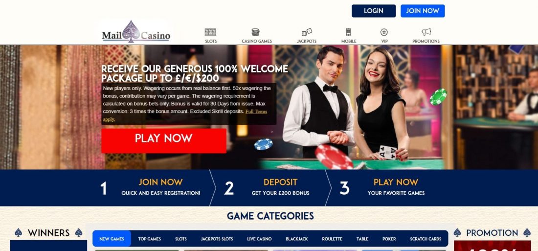 Mail Casino