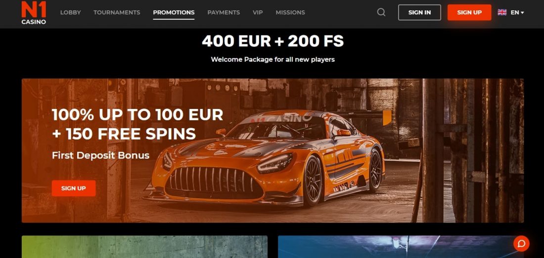 N1 Casino promotions