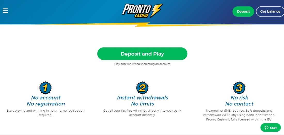 Pronto Casino
