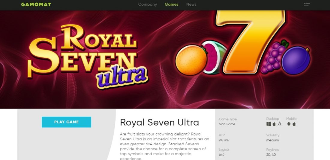 Royal Seven Ultra