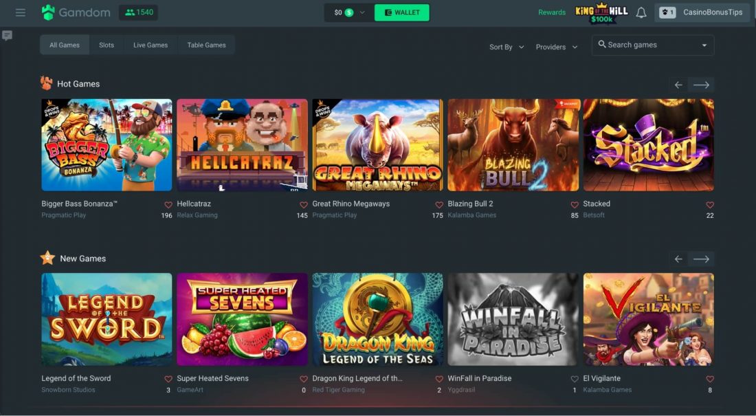 Gamdom mobile