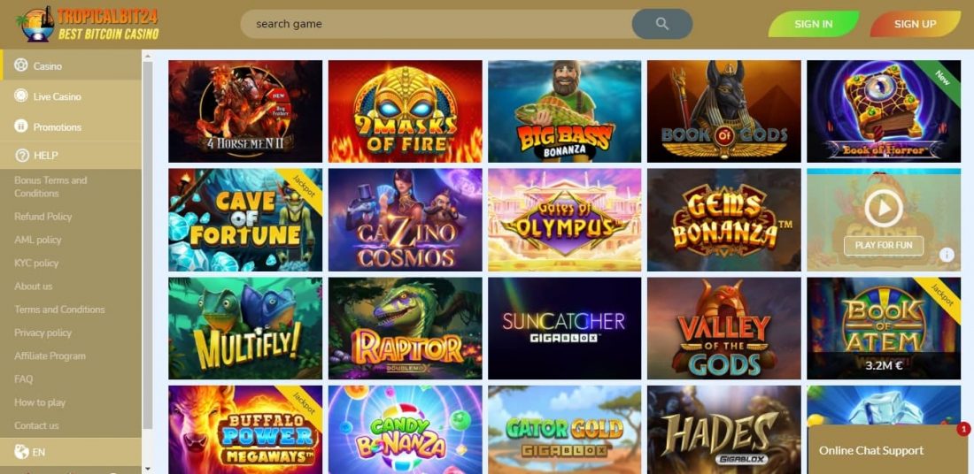 TropicalBit24 Games
