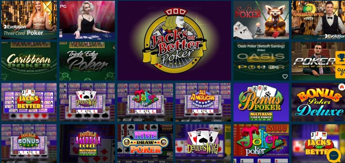 ParadiseWin Video Poker