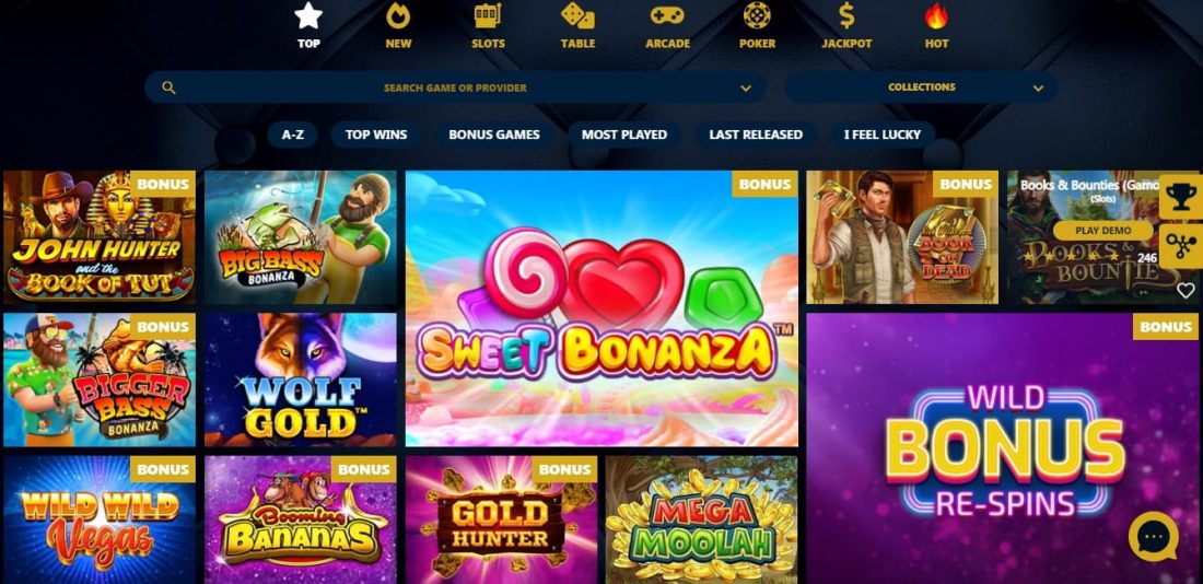 VIP Stakes Casino Games