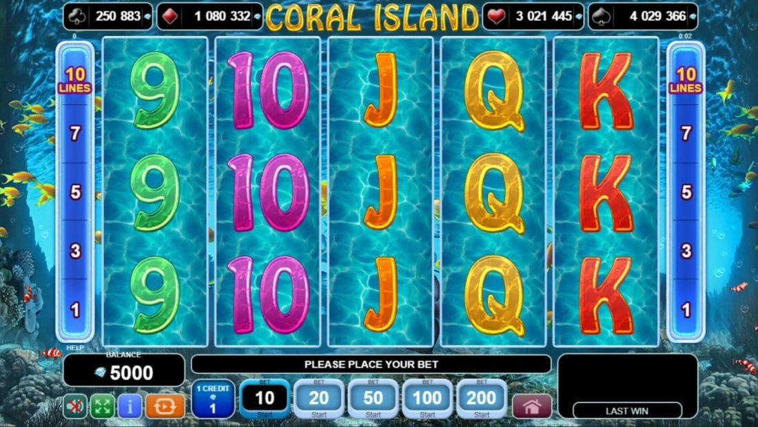 Coral Island Slot