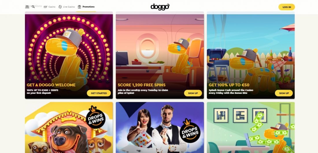 Doggo Casino Welcome Bonus